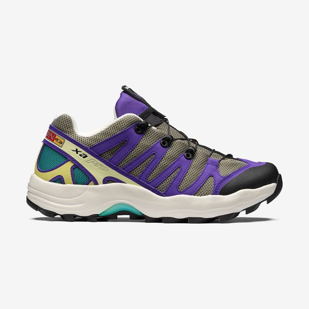 Salomon Singapore Mens Sneakers - XA PRO 1 Purple | 30579-KCZN